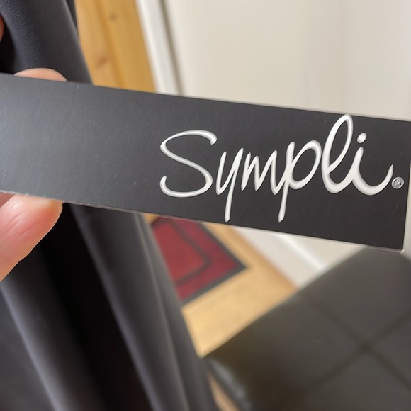 Sympli Go to Classic Tunic long sleeve. Charcoal - Picture 8 of 13